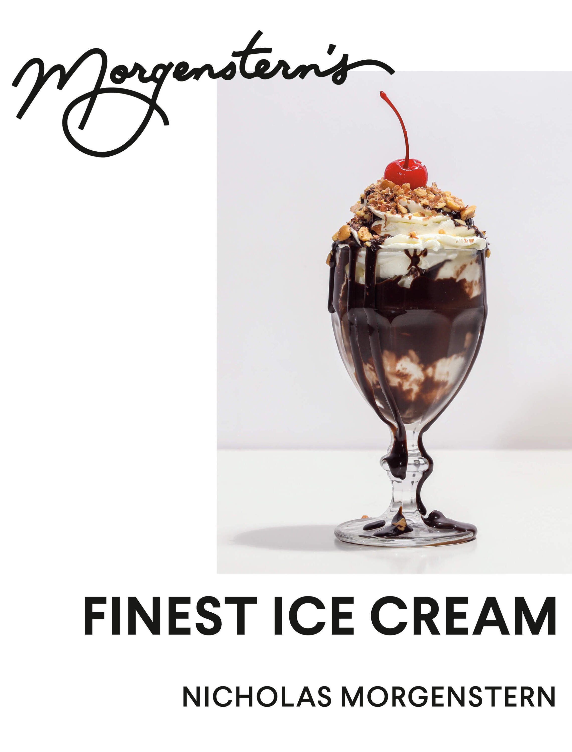 The cover of "Morgenstern's Finest Ice Cream" by Nicholas Morgenstern. (Courtesy of Knopf)