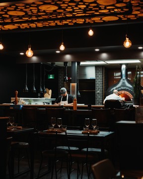 open kitchen