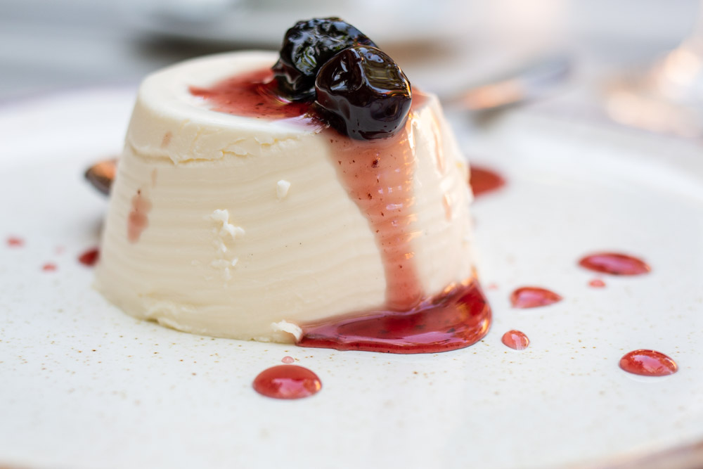 Dessert at Marco Polo in Rhodes