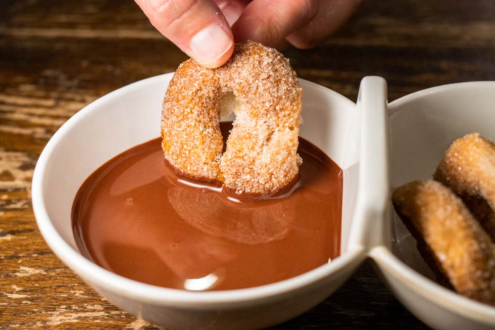 Dipping Ciambelline al Vino at Roscioli Salumeria con Cucina in Rome