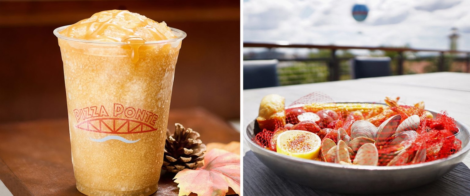 Disney Springs. Christmas food offerings