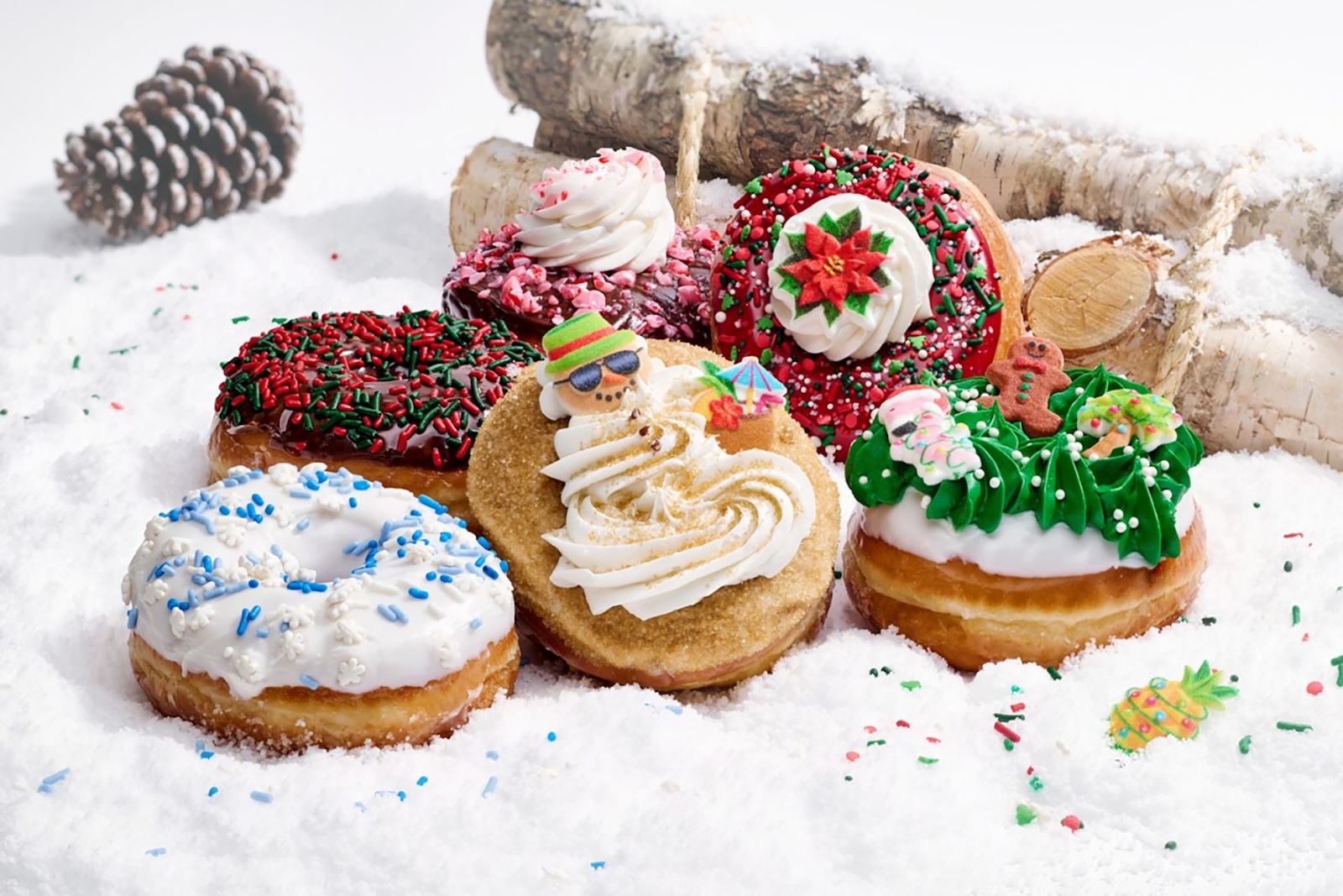 Everglazed Donuts Disney World Christmas food