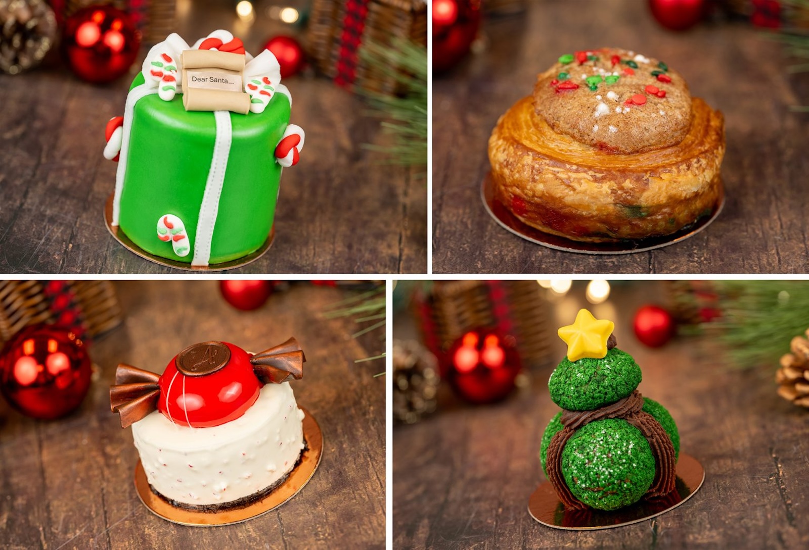 Amorette's Patisserie Christmas food