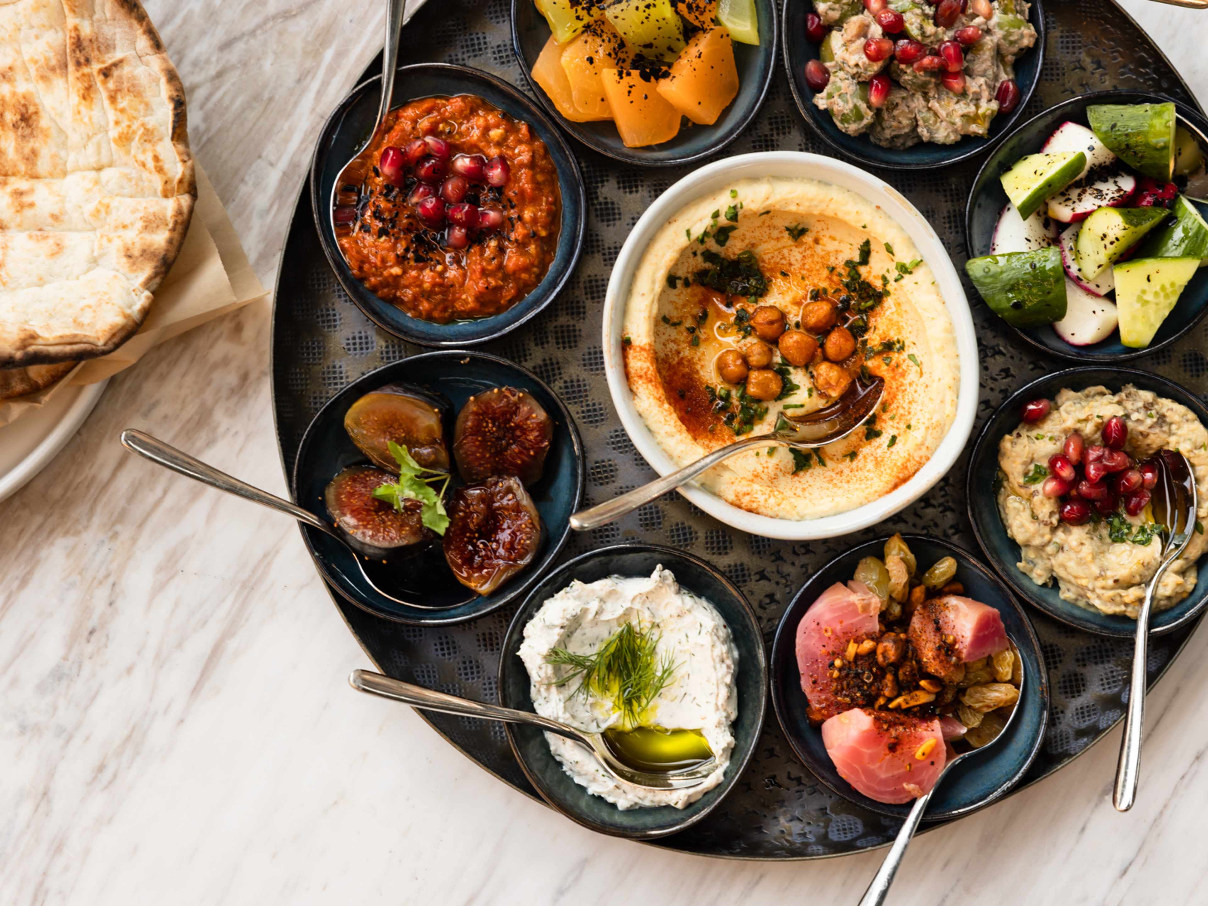 mezze platter