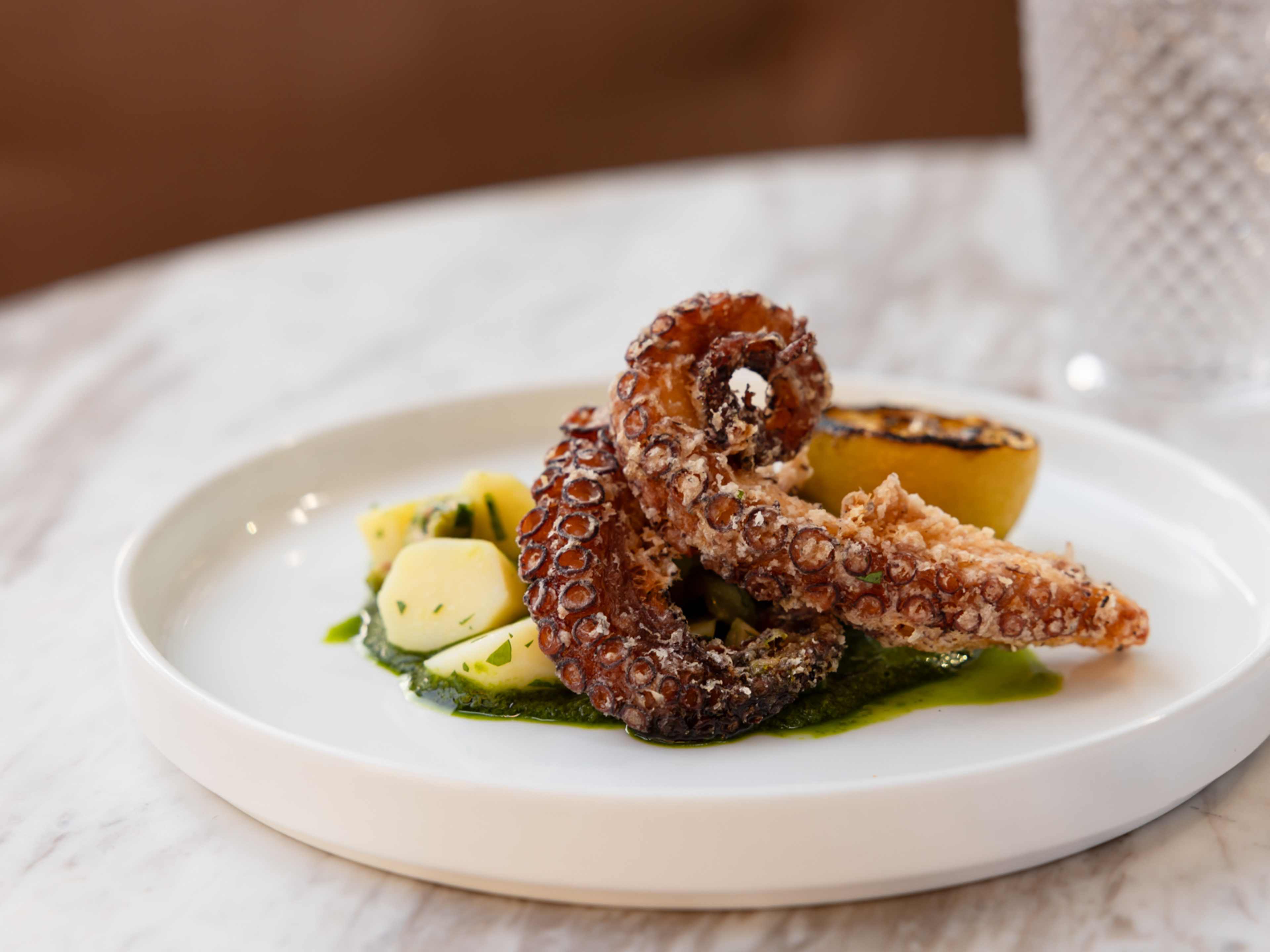 fried octopus