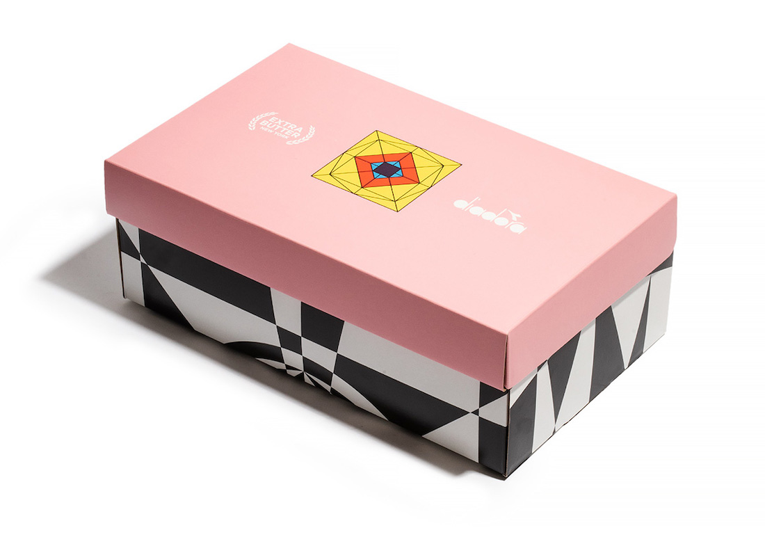 Extra Butter Diadora S8000 Giallo 2.0 Release Date Box