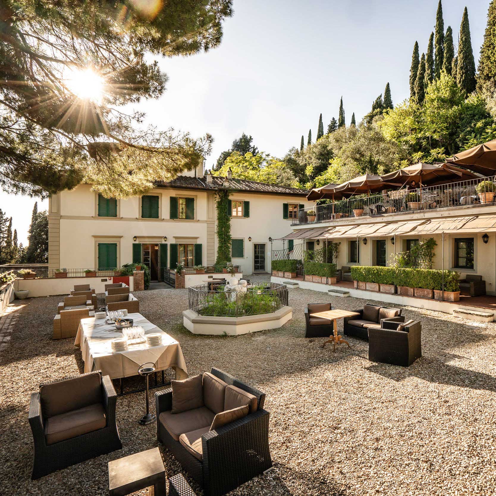 FH55 Hotel Villa Fiesole: set on what was once a lemon grove used by a nearby monastery.