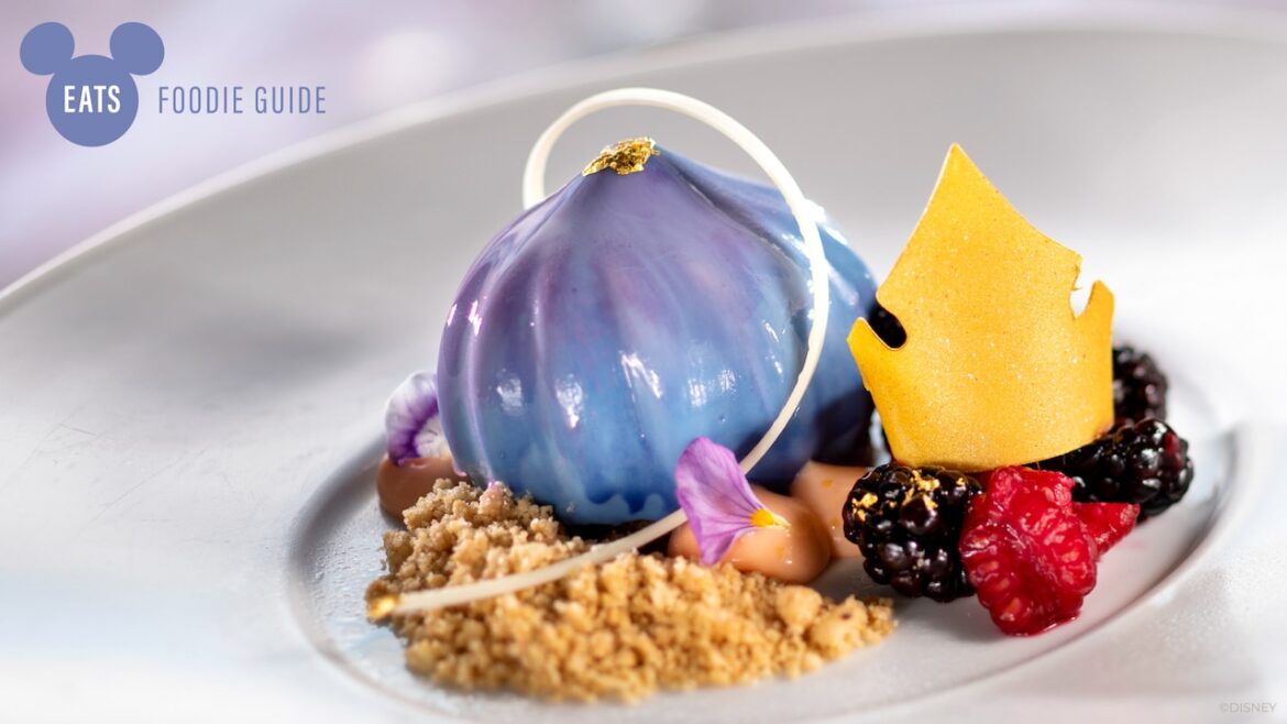 Disney Eats: Foodie Guide to World Princess Week at Disney Parks 2023 princess themed desert