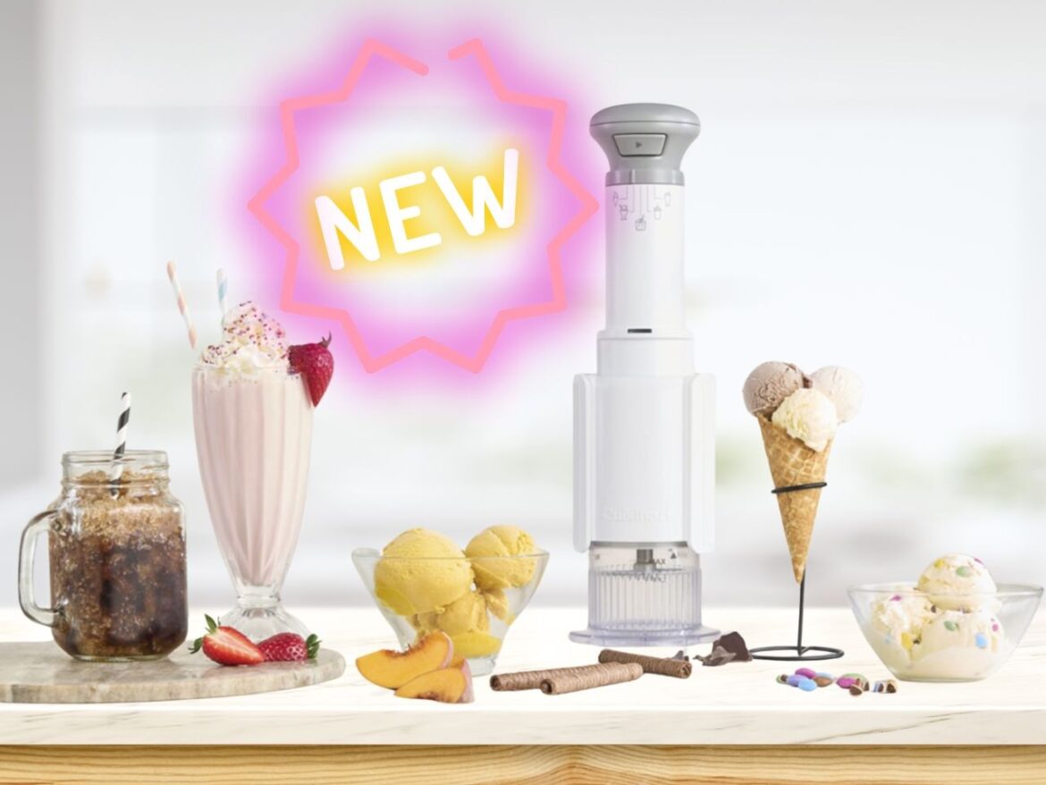 Cuisinart's new FastFreeze machine looks like a magic wand — shop it now!