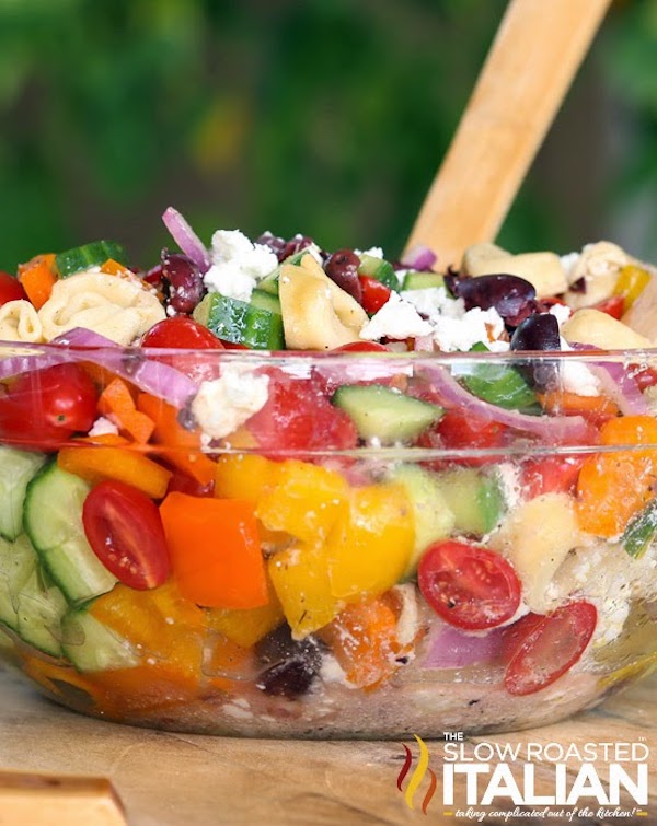 Greek tortellini salad recipe