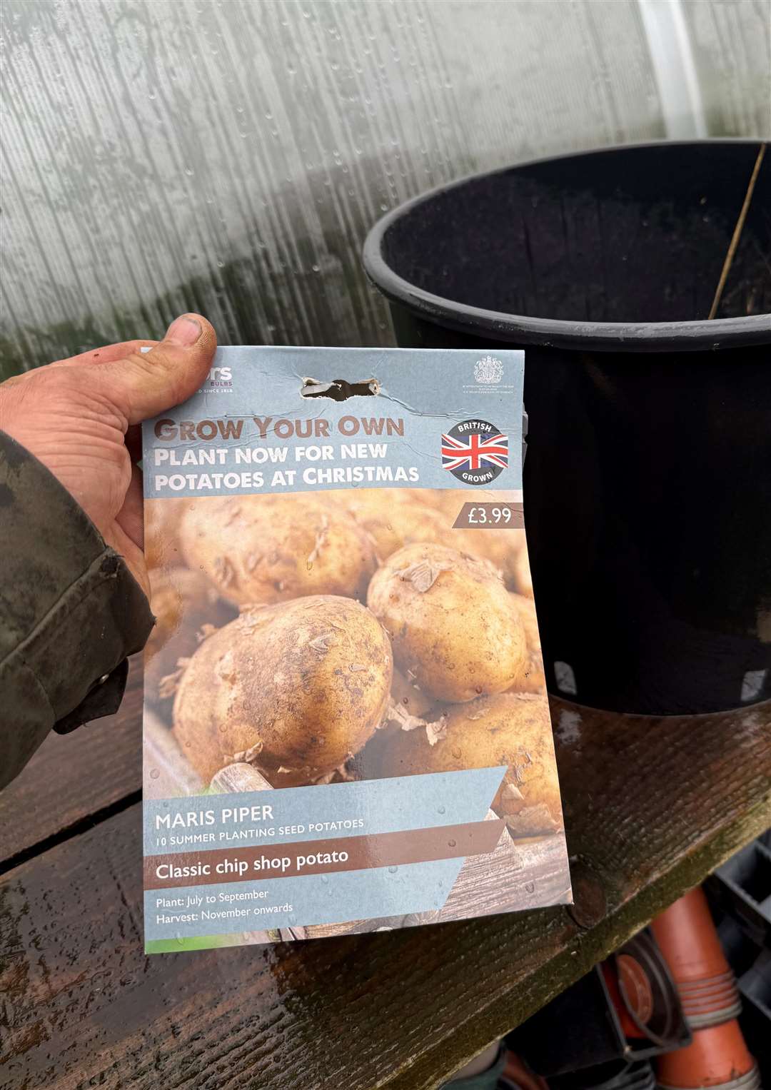 Jamie's looking forward to his home-grown festive lunch