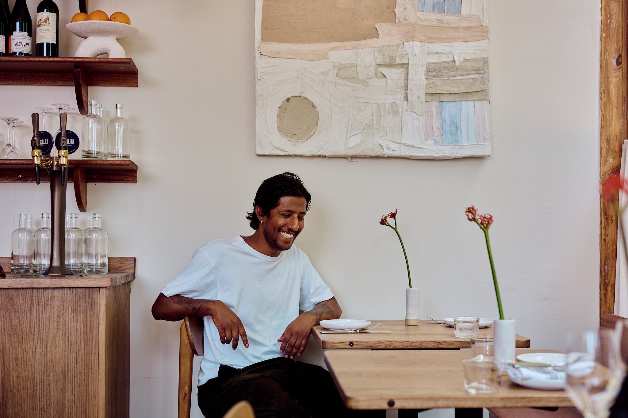 Lupa head chef Naz Hassan