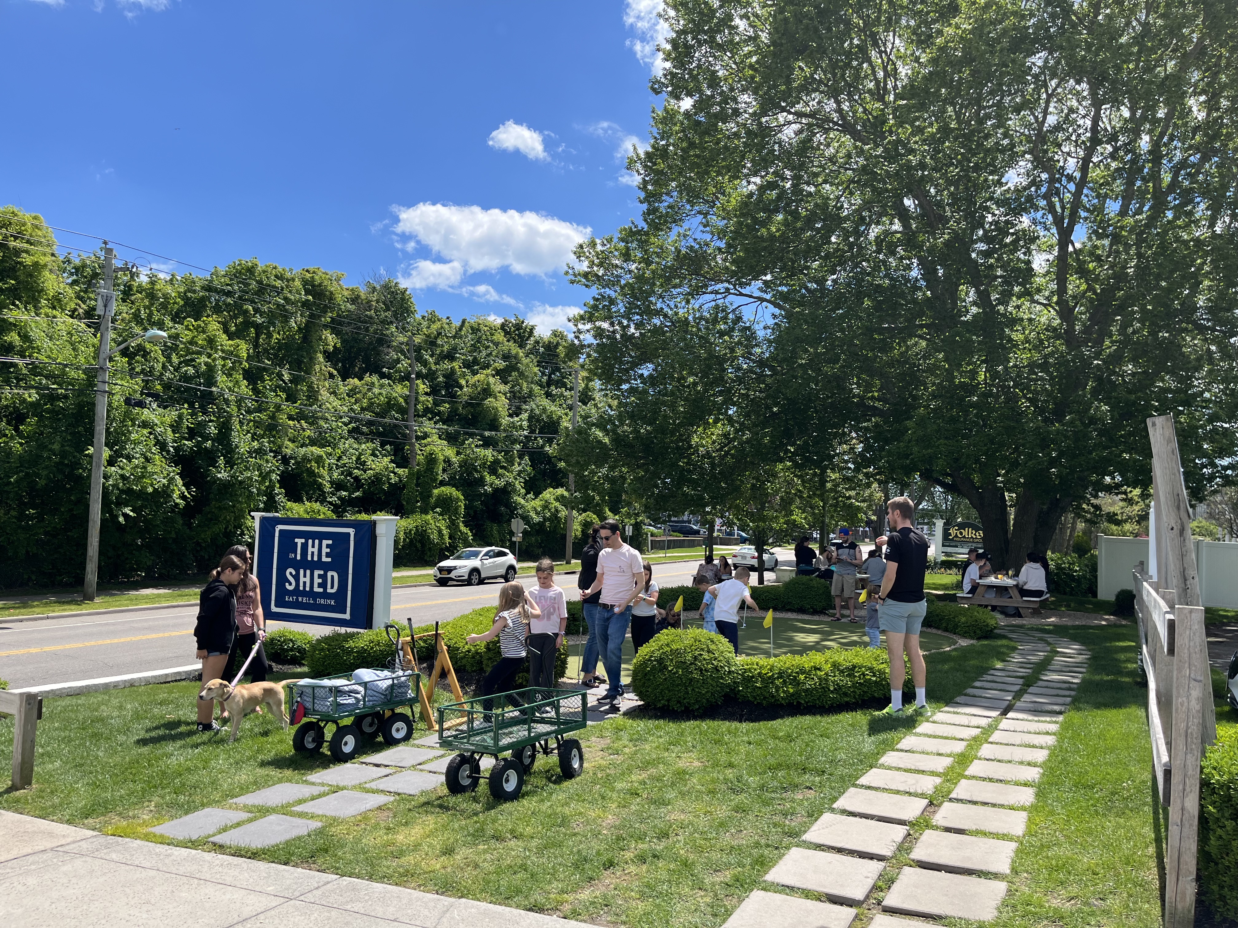 The Shed in West Sayville won the 2025 Best Outdoor Dining restaurant title.