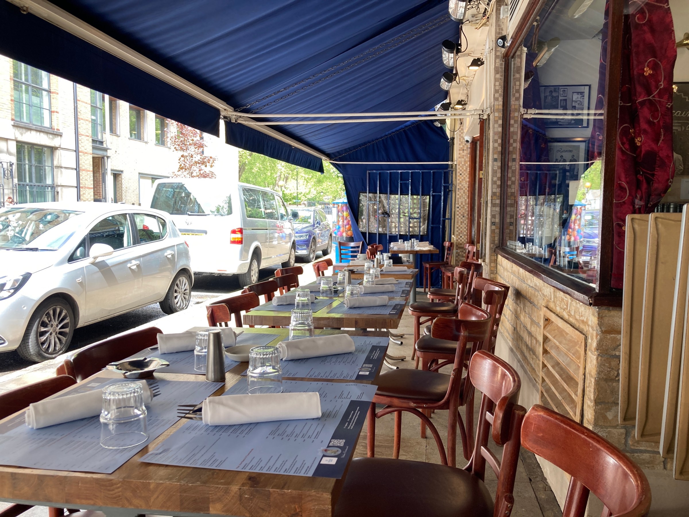 The timeless Ciao Bella terrazzo — one of London’s most popular Italian restaurant