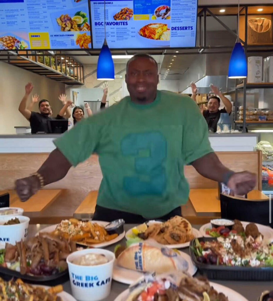 Big Groove “Tries Greek Food for the First Time” at Maryland-Based Big Greek Cafe