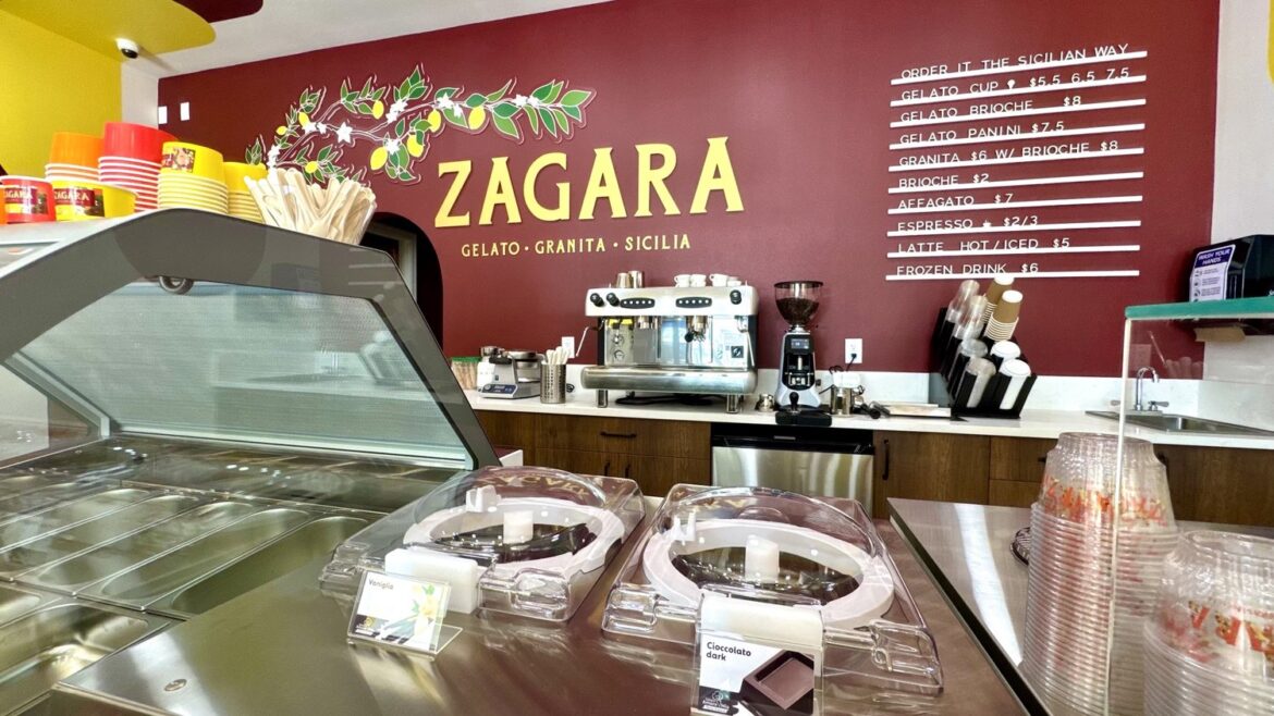 Mazzaro’s is expanding with Zagara, an authentic Sicilian gelato and granita shop in St. Pete