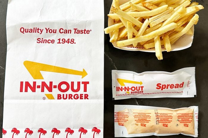 In N Out Spread with Potato Chips