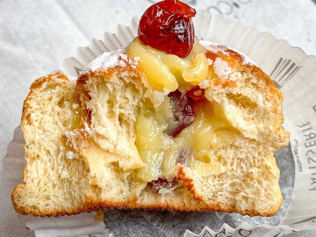 Inside a Pollaca at Pasticceria DiCostanzo in Naples