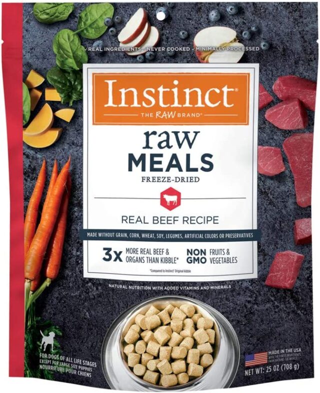 Instinct freeze-dried raw meals