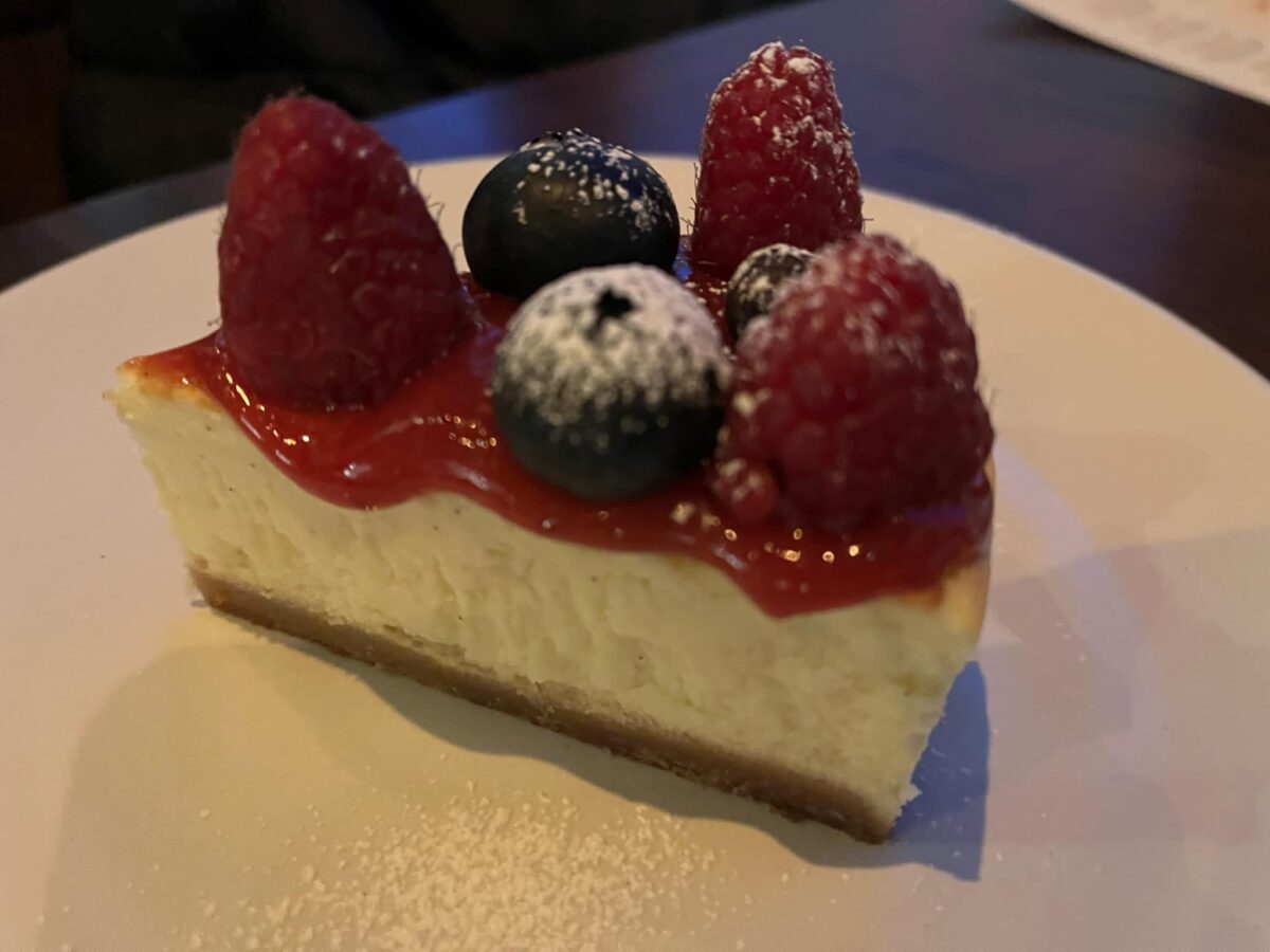 Italian Cheesecake at Ficuzza