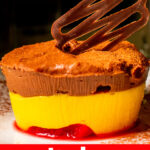 Pinterest image: Italian dessert with caption reading