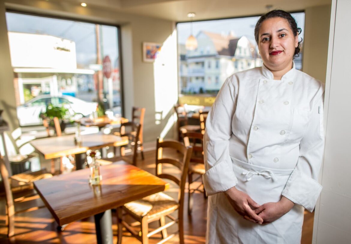 Mindful Mediterranean-Armenian mix at Seta’s Cafe Seta Dakessian in her Belmont restaurant, Seta’s Cafe.