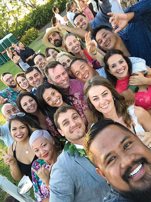 Maui chef wedding