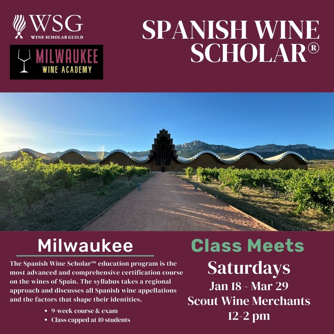 Milwaukee Wine Academy Expands to Offer Spanish Wine Scholar Program