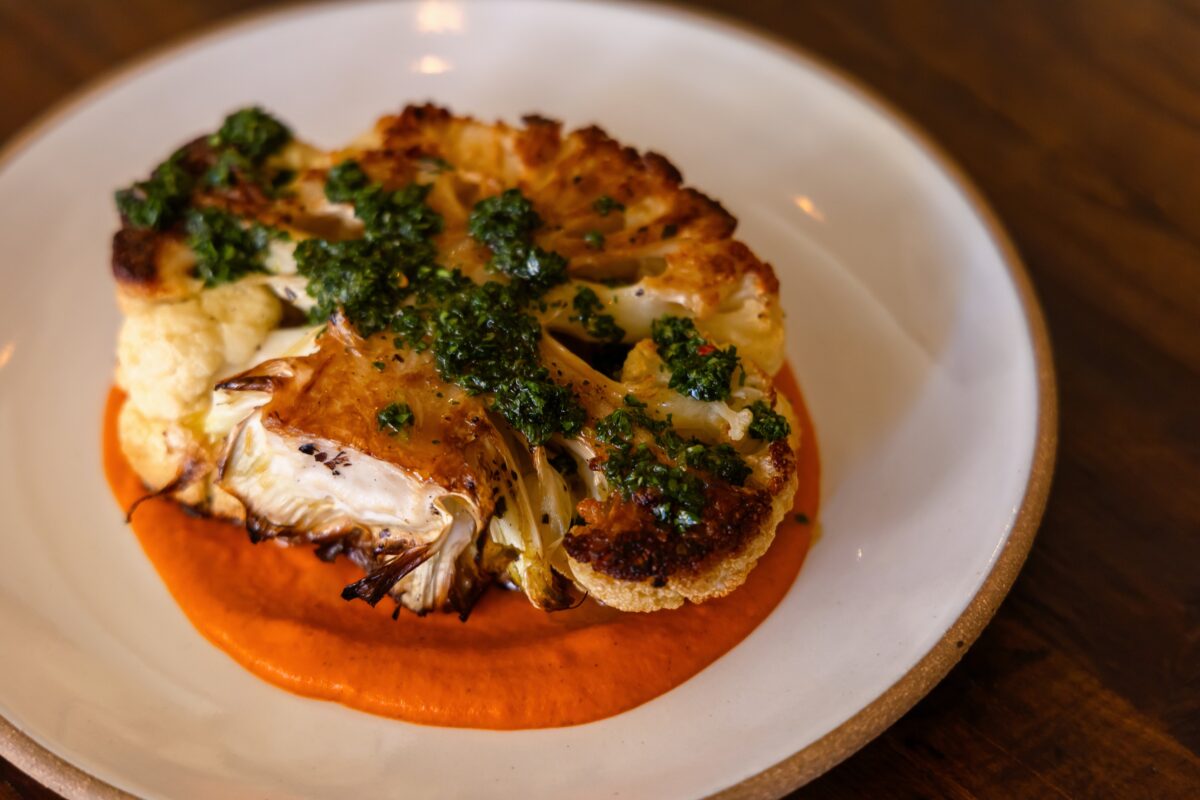 Roasted Cauliflower at Ficuzza