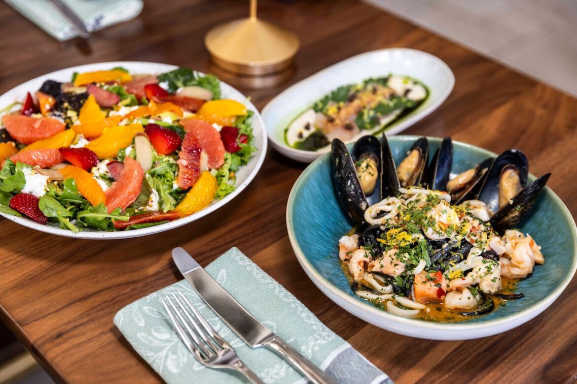 New coastal Italian restaurant transports diners oceans away without the passport Mostly Sunny