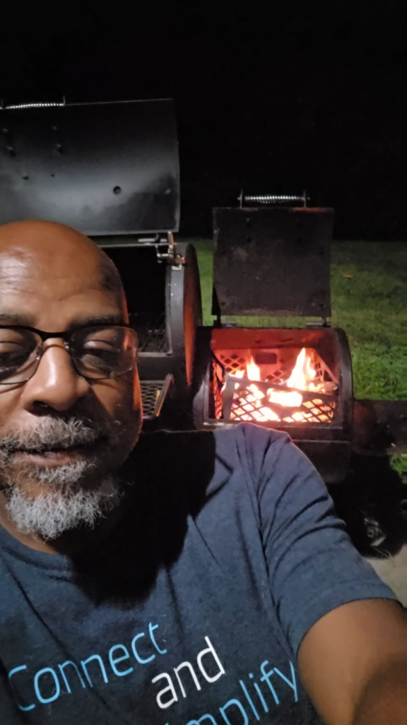 Getting the pit ready