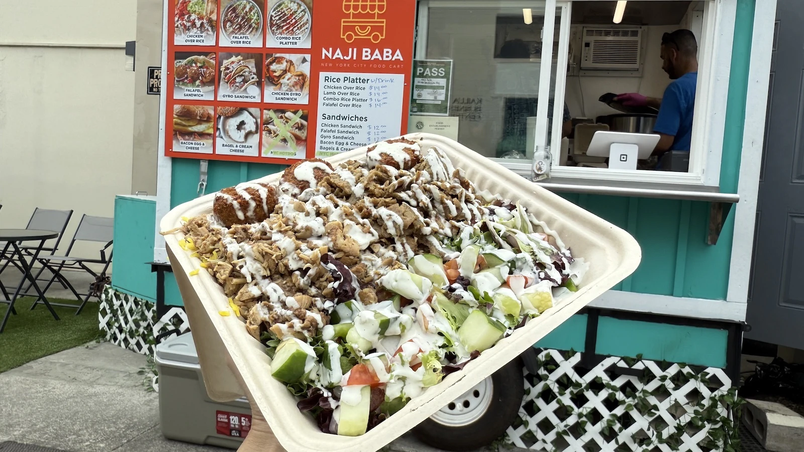 combo rice platter