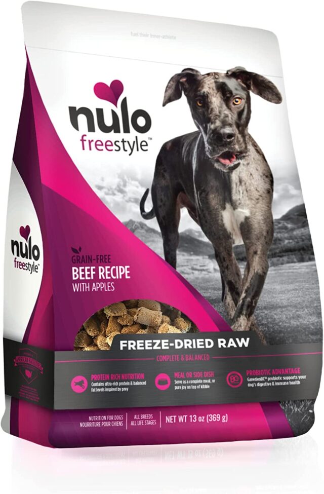 Nulo raw dog food