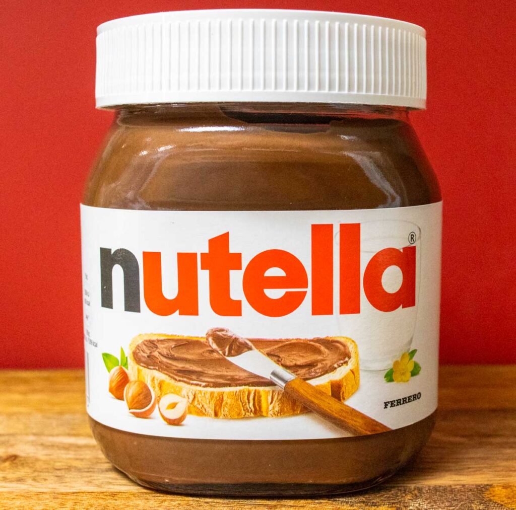 Nutella Jar