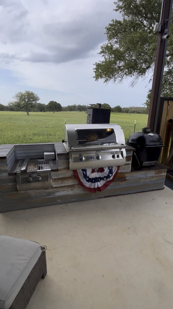 Rotisserie in action today