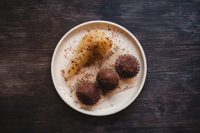 A delicious plate of food served at Officina 00, one of the best Italian restaurants in London