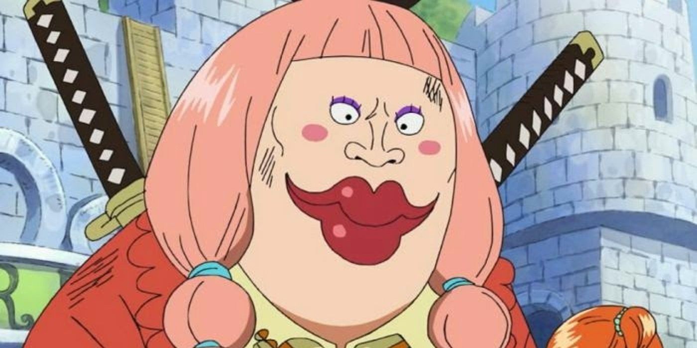 Lola says goodbye to Nami at the end of One Piece's Thriller Bark Arc