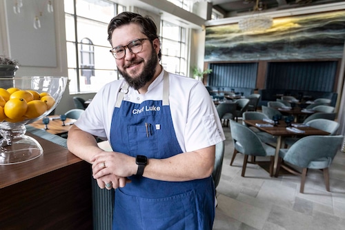 Inside Allora in downtown Grand Rapids