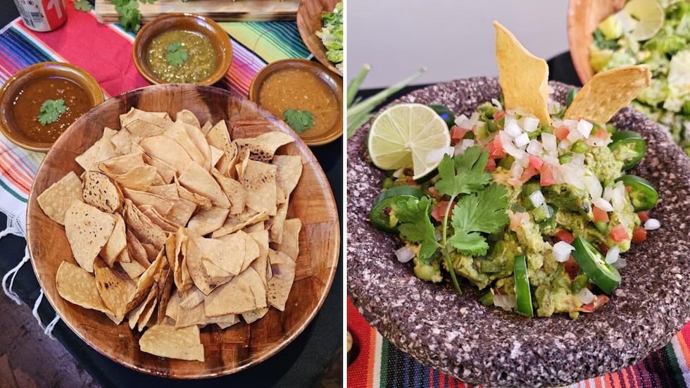 Tacos Chisco offers homemade Mexican food, including chips and guacamole.