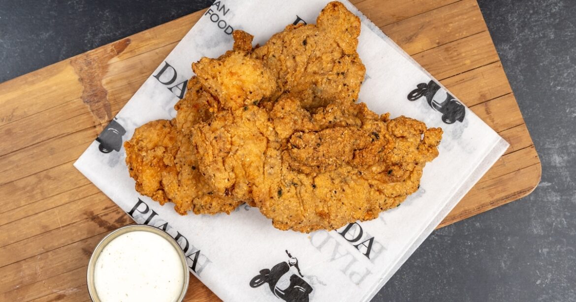Piada Italian Street Food tests chicken tenders Piada Italian Street Food tests chicken tenders