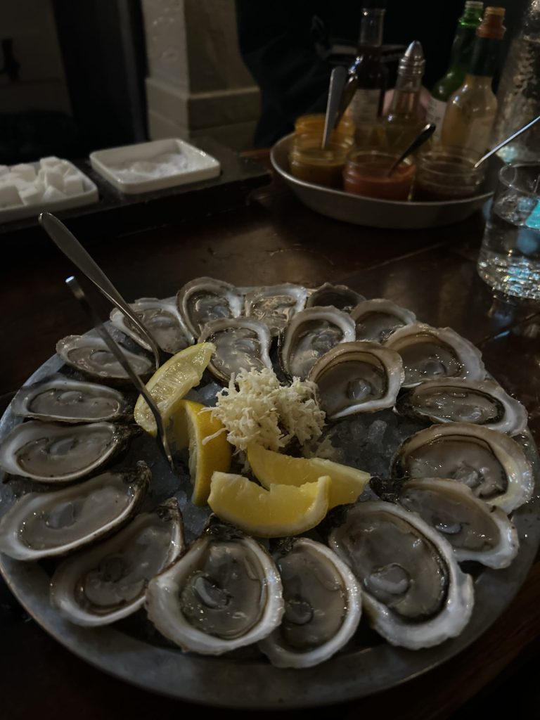 A plate of oysters from The Elmdale Oyster House & Tavern. Photo by Jordan Pizzuti.