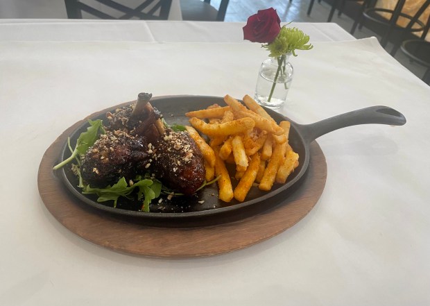 Chicken and fries at WC Kitchen & Bar opened in Walnut Creek last month, replacing Mediterranean restaurant Opa. (photo courtesy of Seffie James)