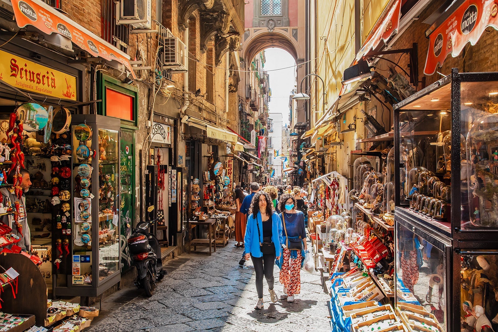 Markets in Naples, Italy
