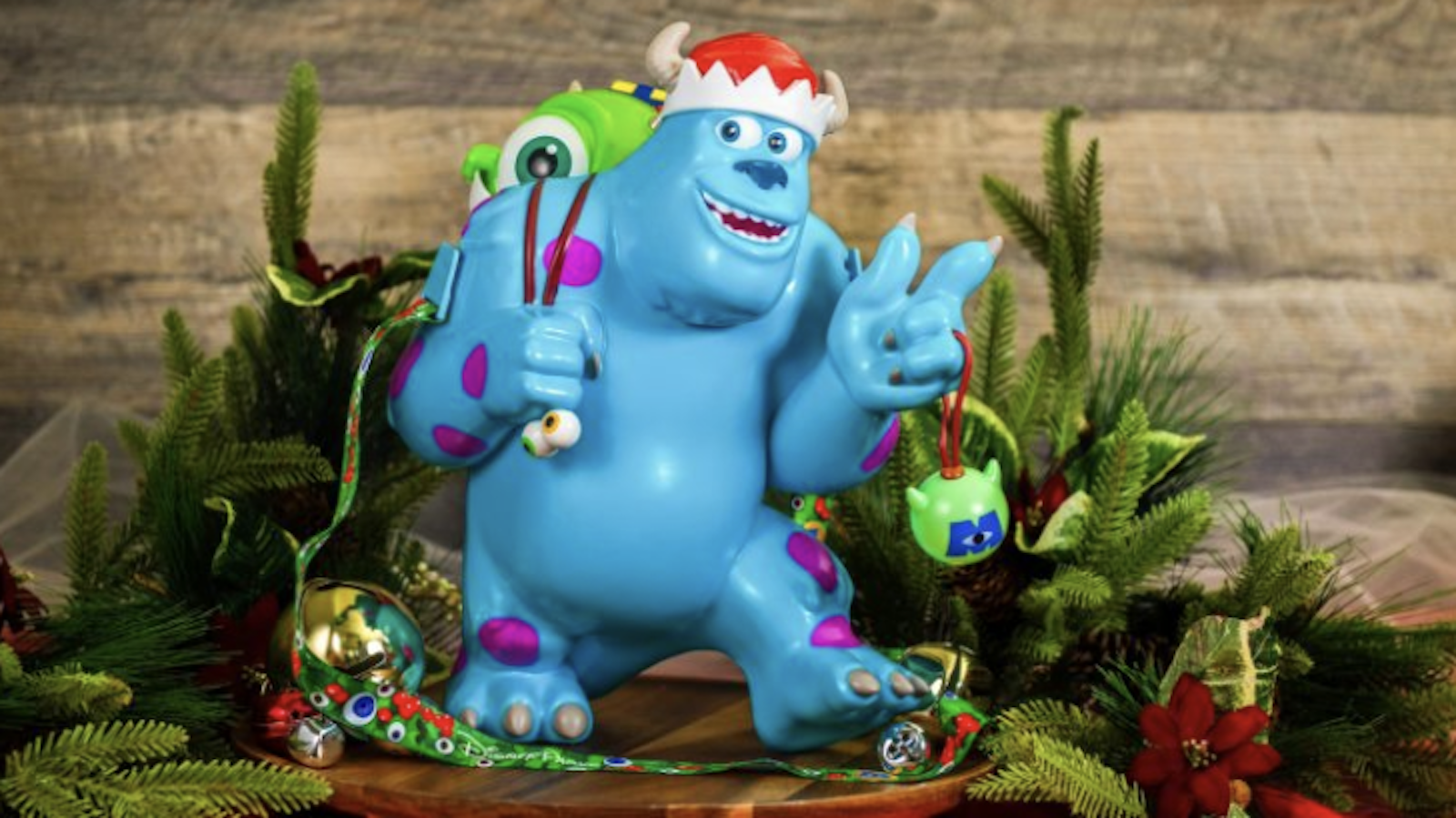 Disney popcorn Santa Sulley bucket