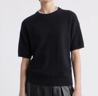 Nordstrom Short Sleeve Cashmere Sweater
