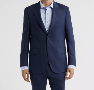 Peter Millar Flynn Classic Fit Solid Wool Suit