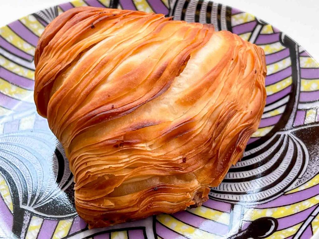 Sfogliatella at Martucci in Caserta