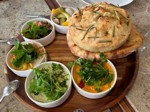 Breads and and a variety of spreads at AttaGirl in...