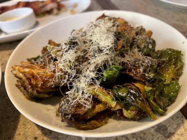Mushrooms skewers at AttaGirl in Hermosa Beach (Photo by Merrill...