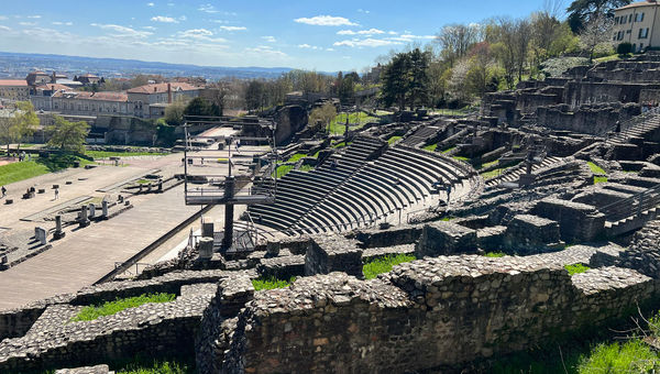 The Roman amphitheater is a reminder that the city's history goes back more than 2,000 years.